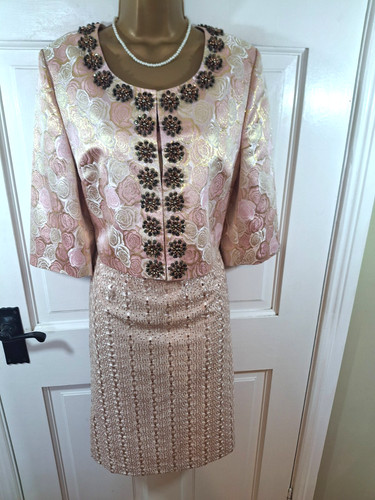 Fee pink gold floral - fee, &