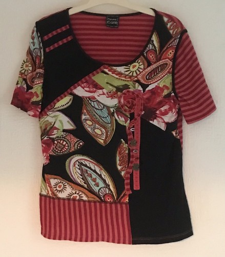 Pause café short sleeved top - cafÉ,
