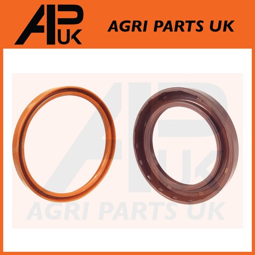 Crankshaft front rear oil - front,