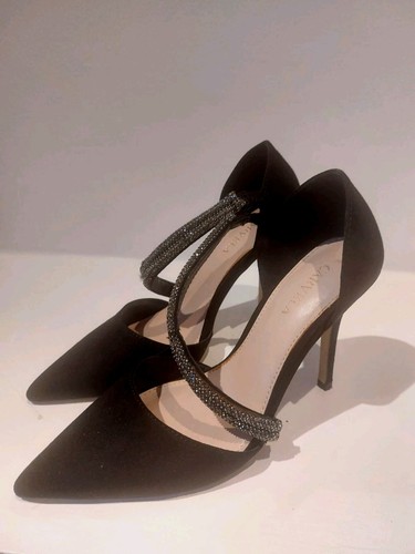 Carvela black shoes diamond - black,
