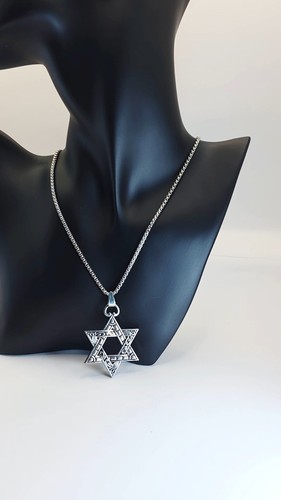 Silver tone star - star, david