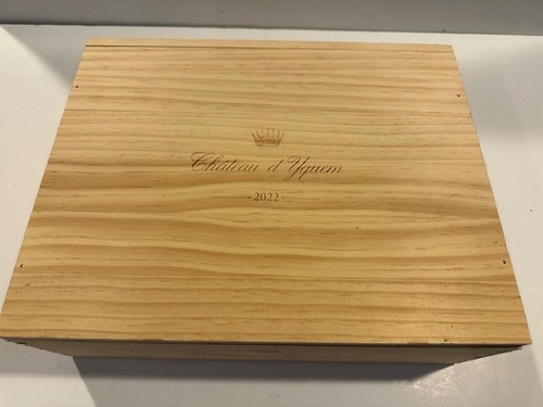 Yquem wooden wine box - wooden,