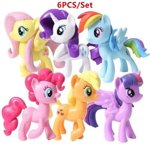 6pcs little pony action - 6pcs,