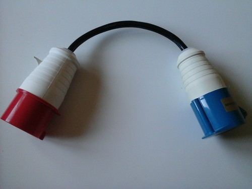 32amp phase plug - 3-phase,