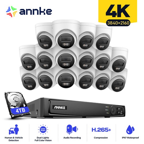 Annke 8mp colorvu cctv - annke,