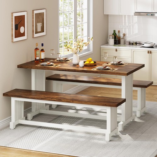 Farmhouse kitchen table set - farmhouse,