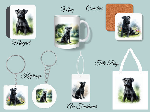 Patterdale terrier gifts - terrier,