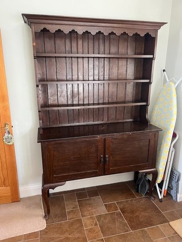 Solid wood welsh dresser - wood,