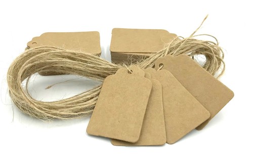 100 kraft paper gift - 10/25/50/100,