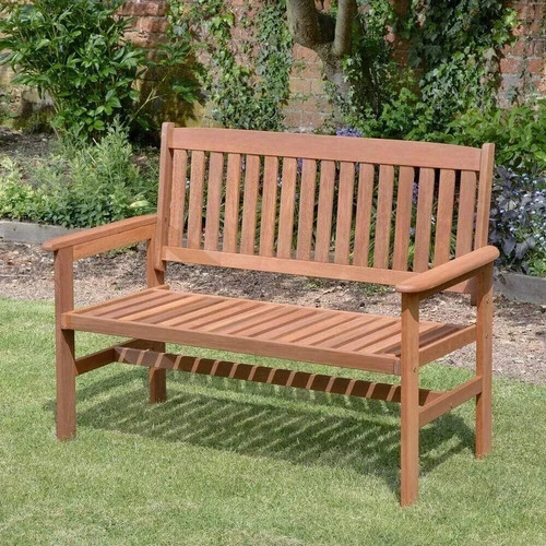 Wooden garden bench - wooden,