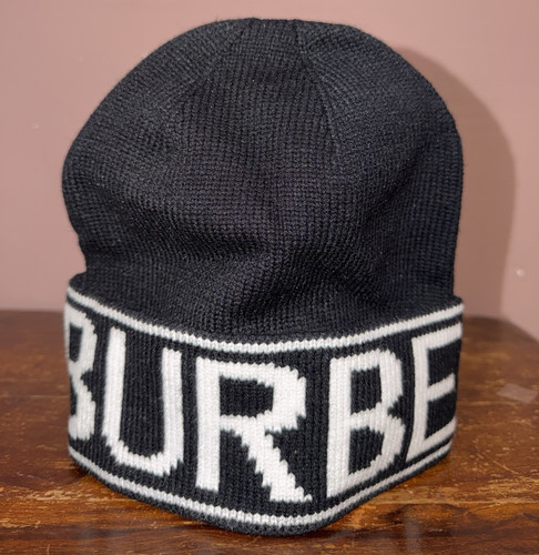 Burberry black white logo - burberry,