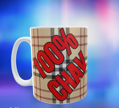 100 chav mug - 100%,