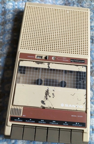 Vintage sanyo 101 portable - dr,