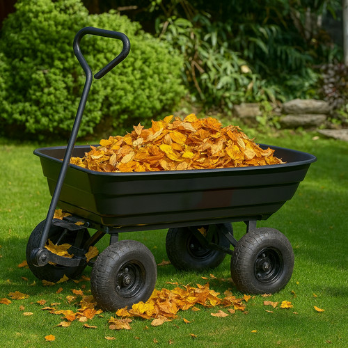75l tipping garden cart - 75l,