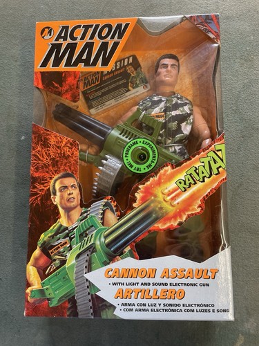 1995 hasbro action man cannon - 1995,