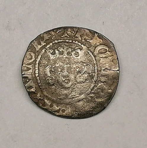 Silver half penny - silver, of