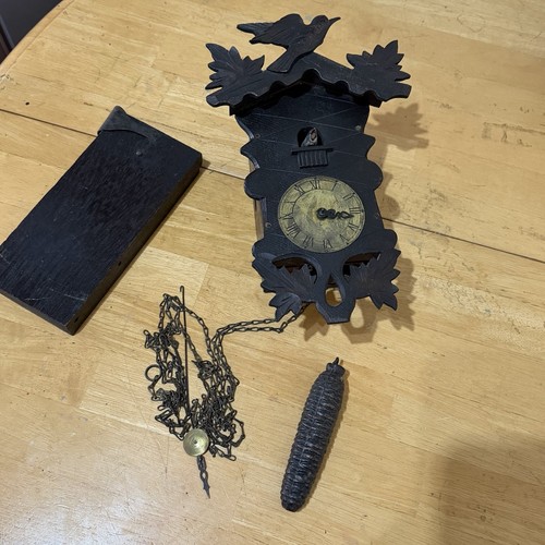 Cuckoo clock for spares and - cuckoo,