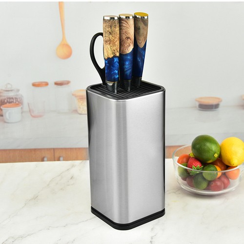 Stainless steel knife holder - stainless,