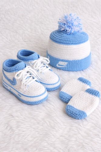 Nike crochet baby trainers - baby,