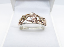 Clogau gold silver 9ct - silver, &