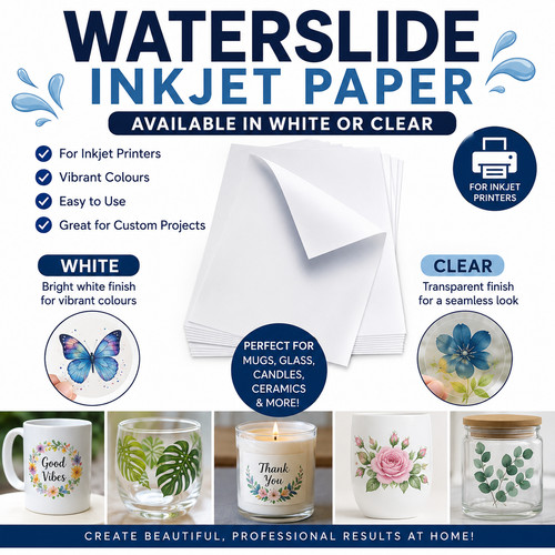 Decal paper water slide - paper,