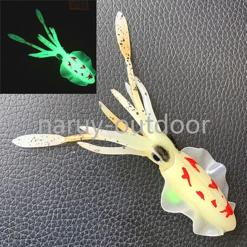 10pcs luminous soft - luminous, octopus