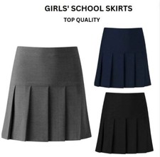 Girls Pleated Skirt School