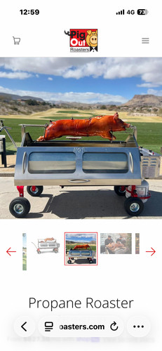 Spit roast hog roaster - spit,