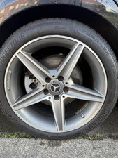Genuine Mercedes Benz C Class Amg 18" 5 Spoke Alloy Wheels