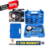 Universal Fuel Injection Gauge Pressure Tester Test Kit Car Car System Pump