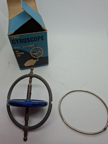 Vintage gyroscope toy with - toy,