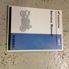 1977 HONDA CL90/S/C Service