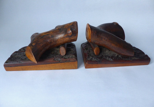 Vintage wooden log shape - vintage,