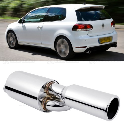 Twin loop exhaust muffler - exhaust, 2.5"