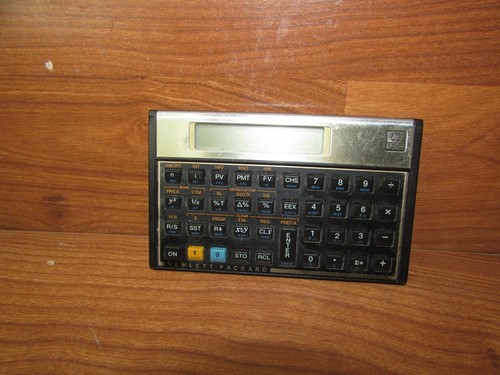 Hewlett packard 12c vintage - hewlett-packard,