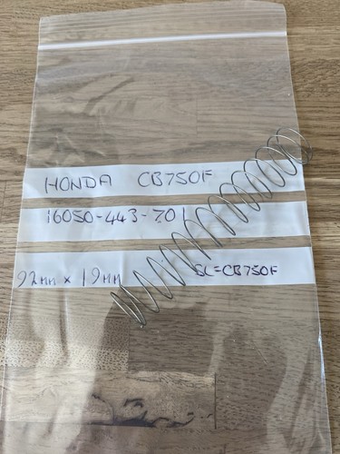 Honda cb750f carburettor - honda,