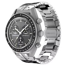 Moonswatch Silver Metal