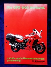 Kawasaki brochure 4 pages GPZ