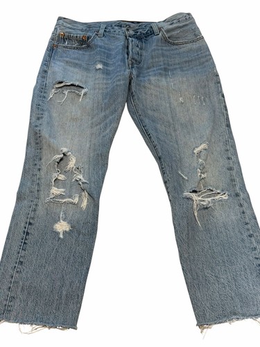 Levi distressed button fly - levi's,