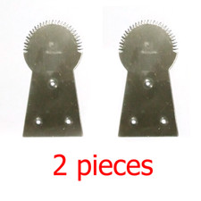 2pcs  Coconut Grater Head Food Shredder Scraper Blade hand Kitchen Tool vintage