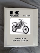 2008-2011 Kawasaki KLX450R dirt bike off road motorcycle service manual binder 