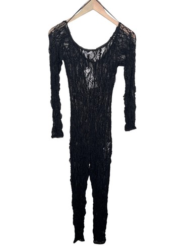 Zara black stretch lace - black,