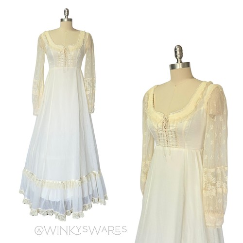 Gunne sax prairie corset - corset, maxi