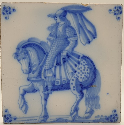 Antique tile dutch delft - antique,