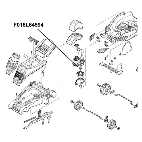 Bosch rotak motor bearing - bosch,