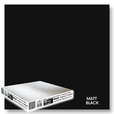 Black Vinyl Suspended Ceiling 595 x 595 Easyclean Wipeable 600 x 600mm 10 Tiles 