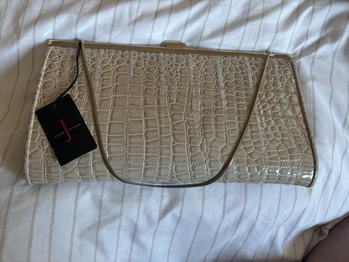 Jasper conran beige clutch bag - beige,