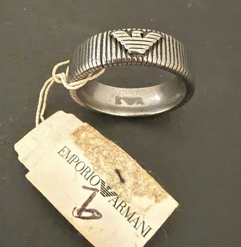 Emporio armani steel - armani, ring