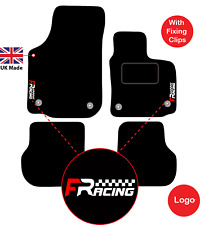 Seat Leon FR MK2 2009 to 2013 Tailored Carpet Car Mats Unique logos & 4 Clips