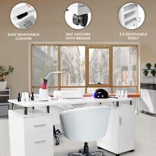 Professional Manicure Table Nail Technician Beauty Salon Station Storage Desk